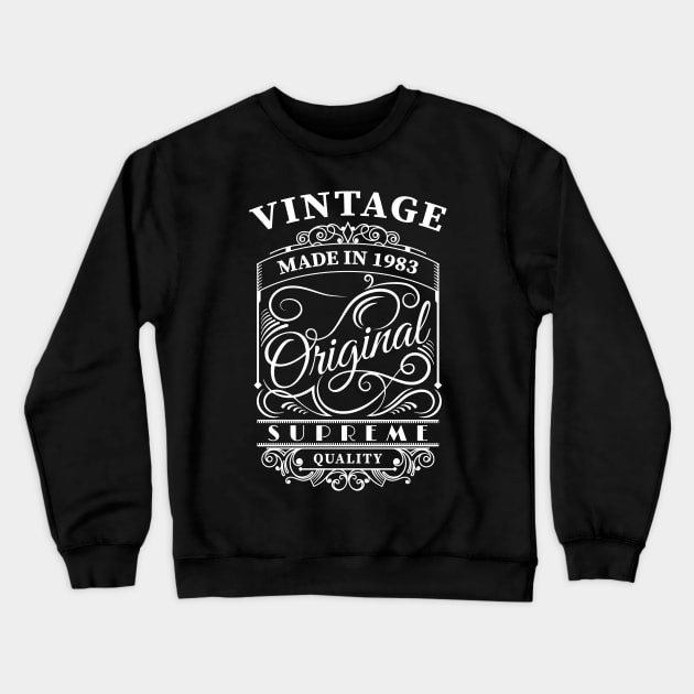 Vintage made in 1983 Crewneck Sweatshirt by captainmood